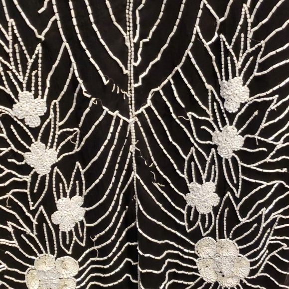 Vintage black and white dress - Picture 6 of 6